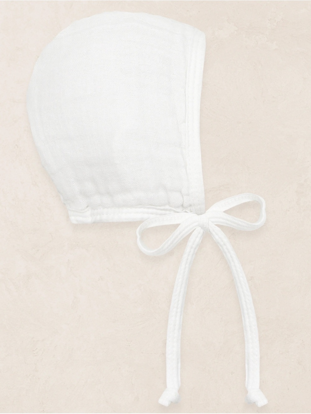 Cloud Muslin™ Bonnet - White - 6-12 Month